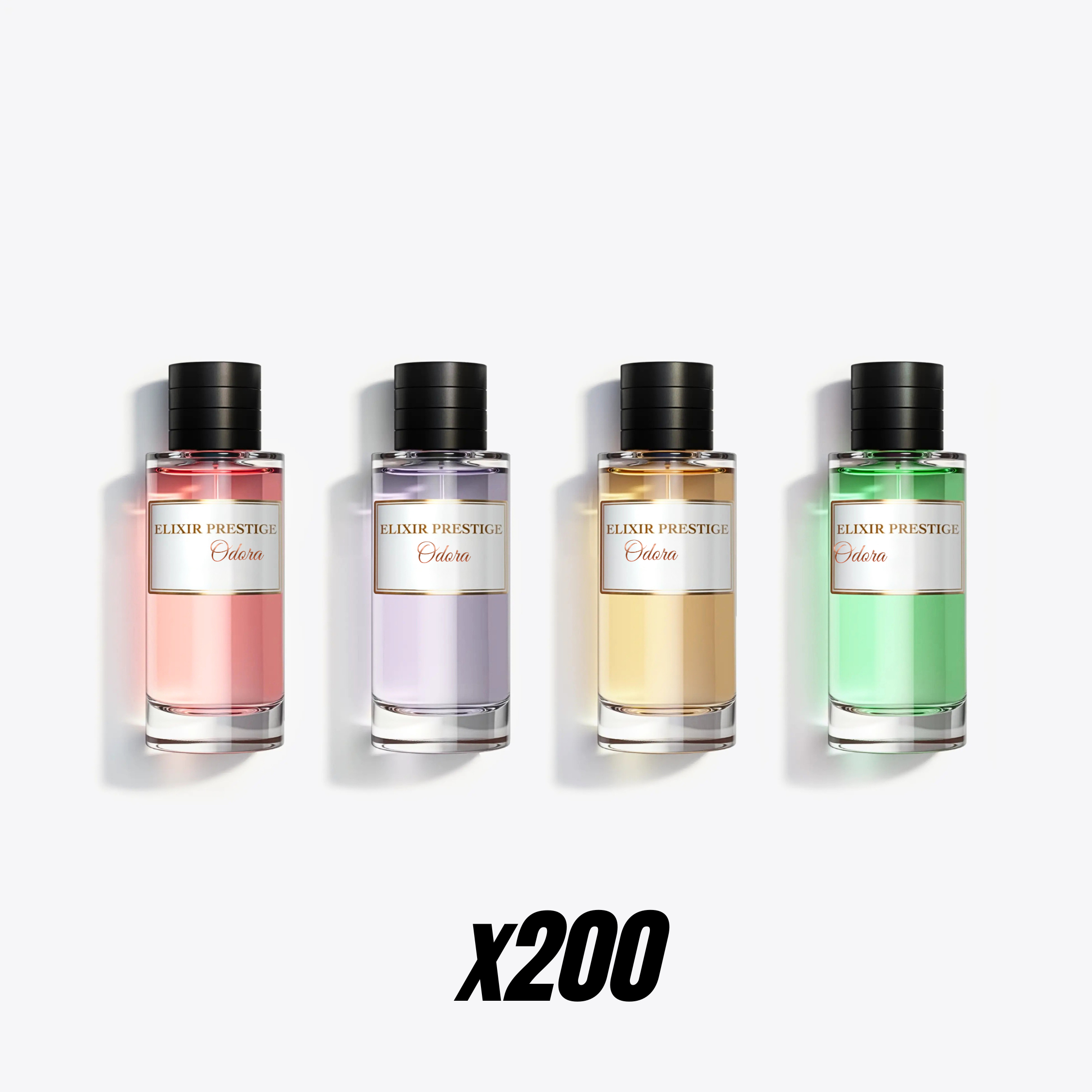 Lot de 200 parfums